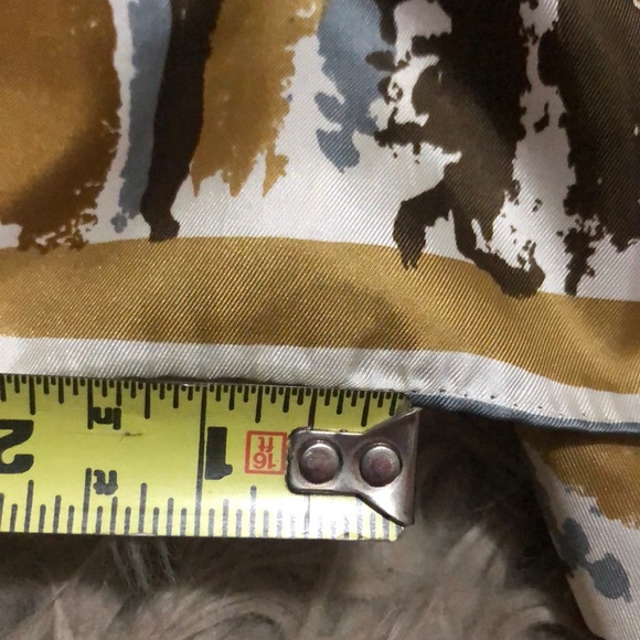 Gorgeous Vintage Vera Neumann Scarf-Polyester-Browns/Gray/White-GUC - Picture 5 of 15